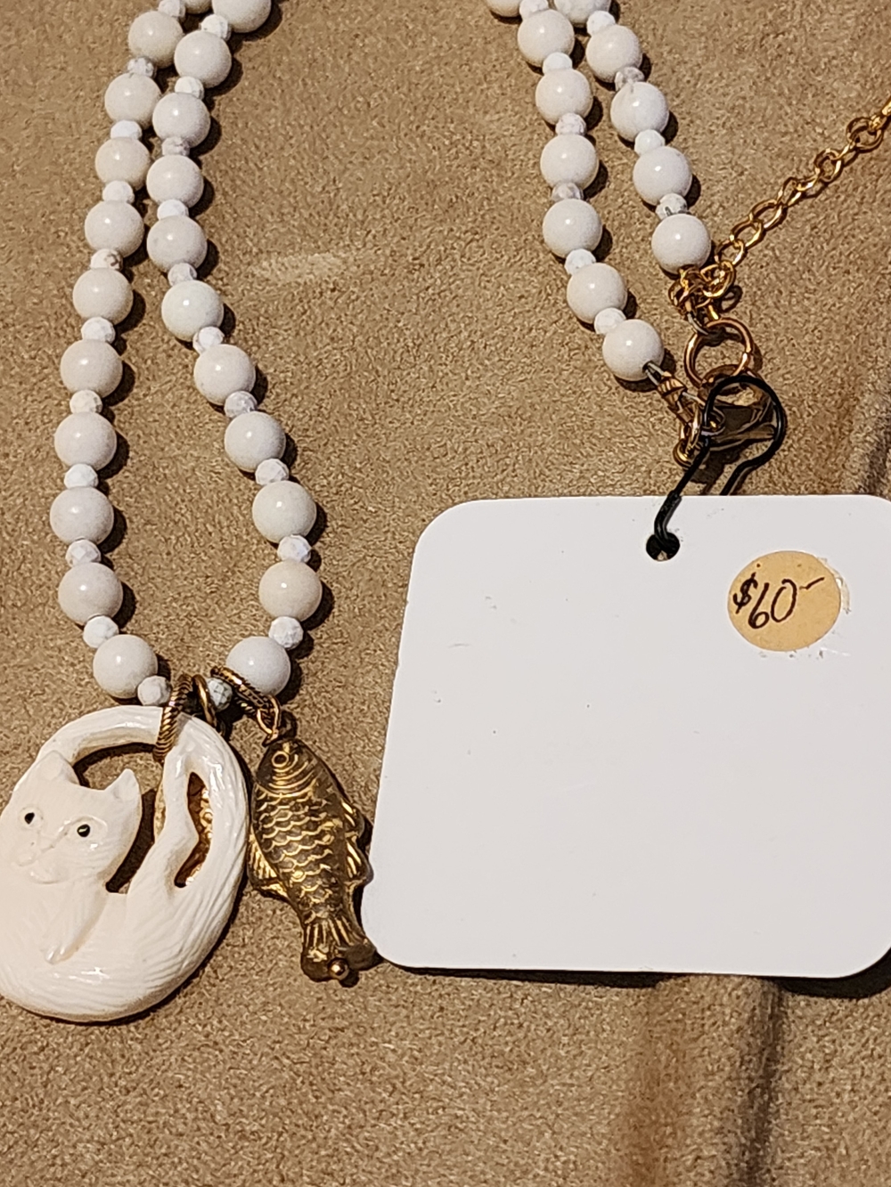 Susan Burch Handmade Cat Necklace - Picture 7 of 11